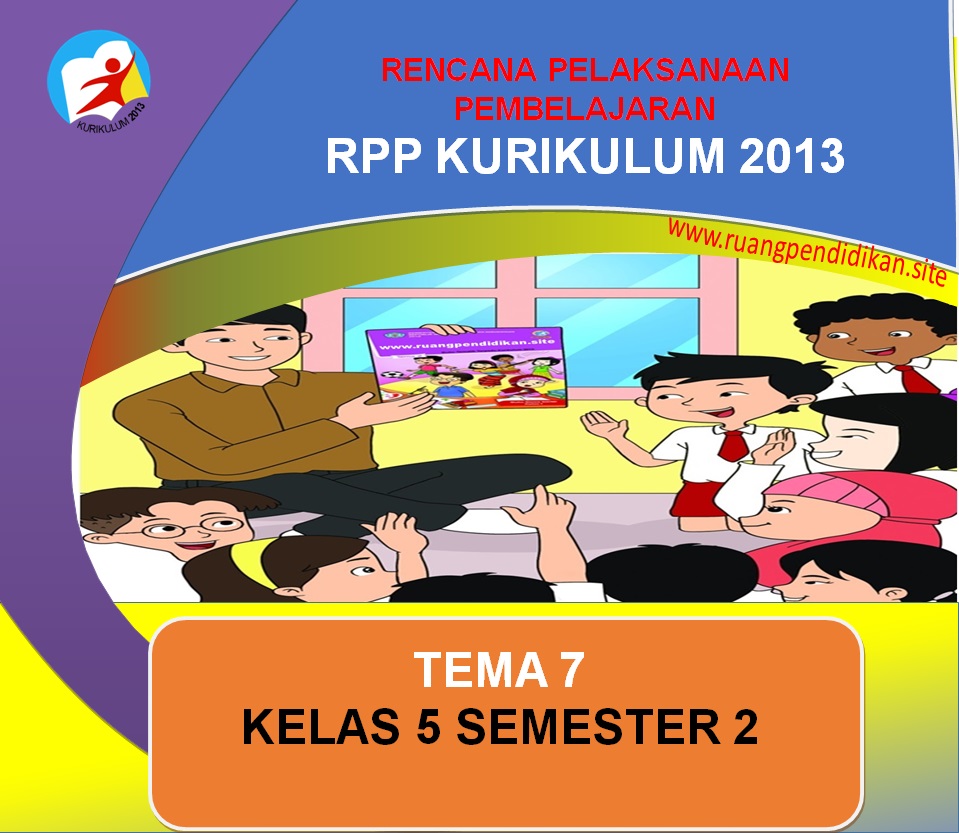 Download RPP 1 Lembar Kelas 5 SD/MI Tema 7 Kurikulum 2013