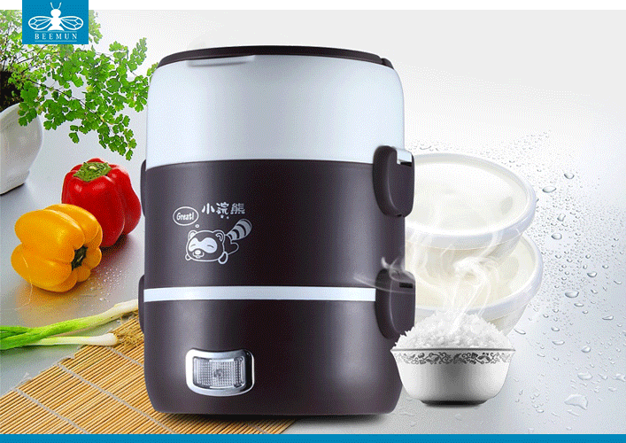 Nồi cơm điện mini 3 tầng Nồi cơm điện mini 3 tầng