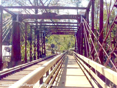 Historic Bollman Truss Railroad Bridge in Savage Maryland