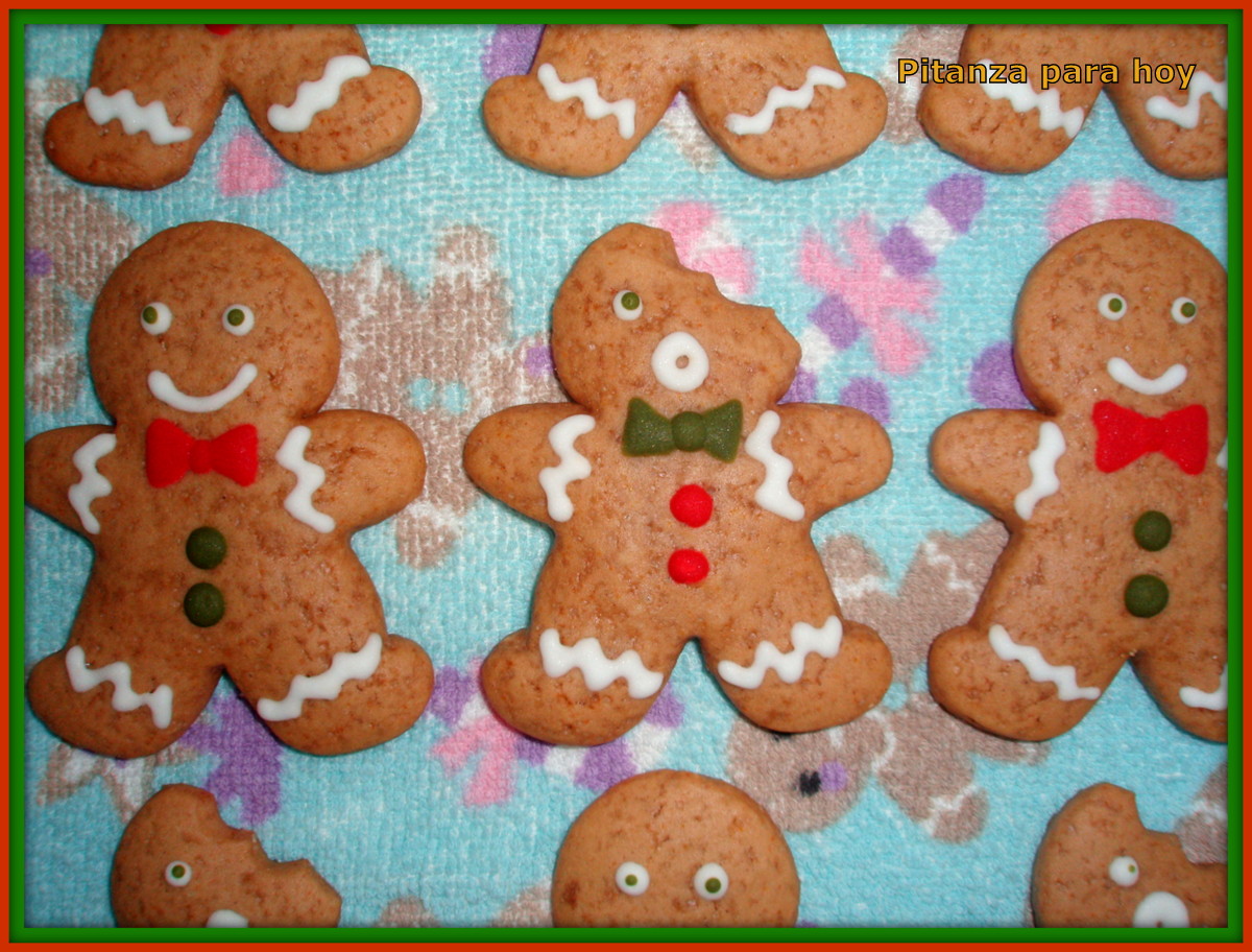 Pitanza para hoy: Galletas del Muñeco de Jengibre (Gingerbread Man)