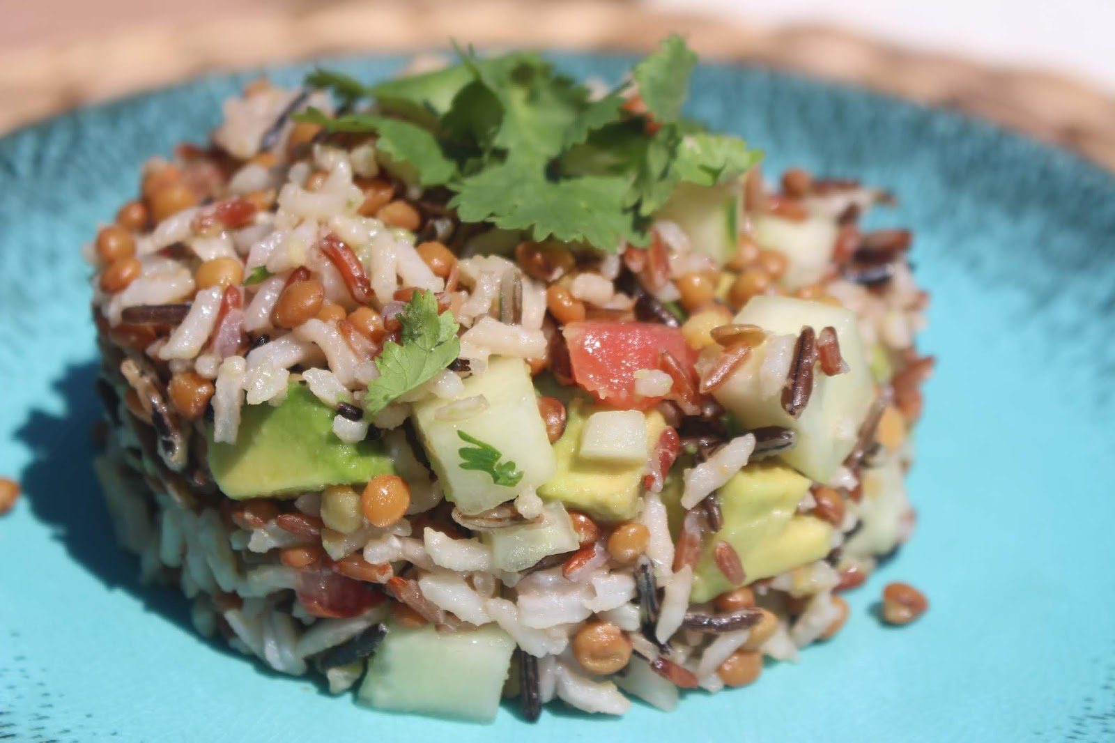 Ensalada de Lentejas y Arroz