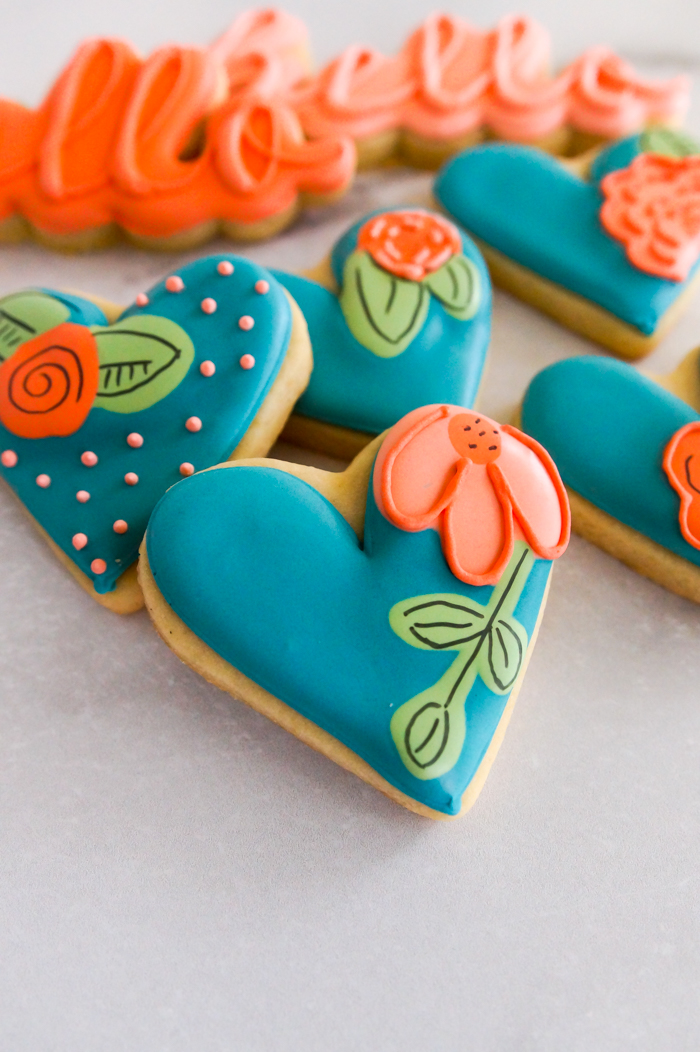 Cookie Color Combination Crush: Terracotta + Teal