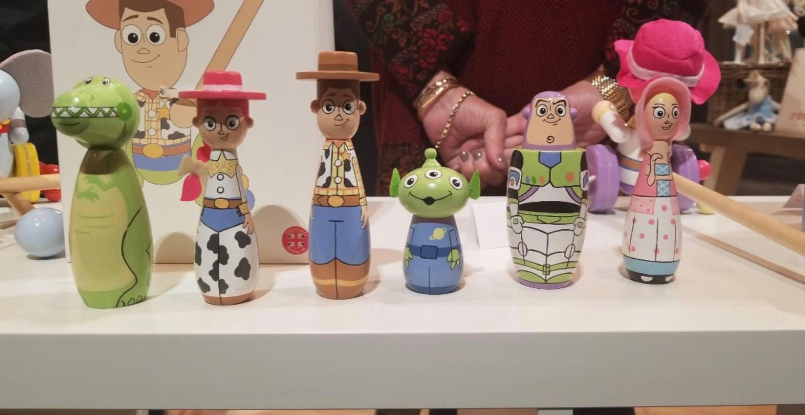 pixar toy story wooden baby toys 
