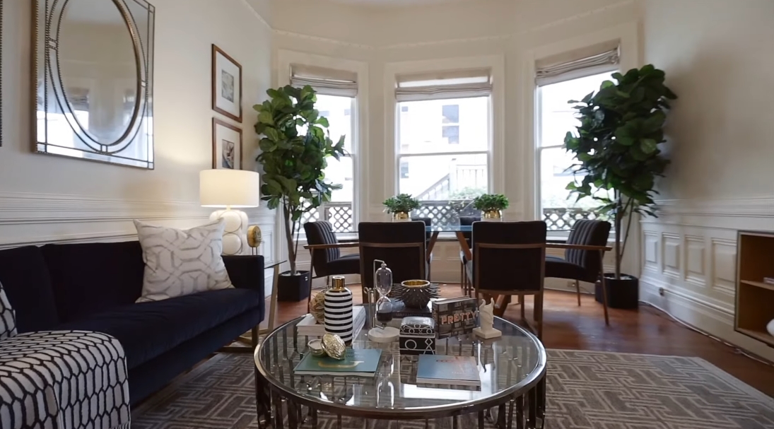 27 Interior Design Photos vs. 957 Grove St, San Francisco Luxury Townhouse Tour