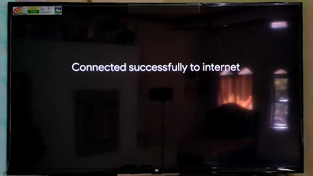 mi tv connected to the wifi successfully connected successfully to the internet
