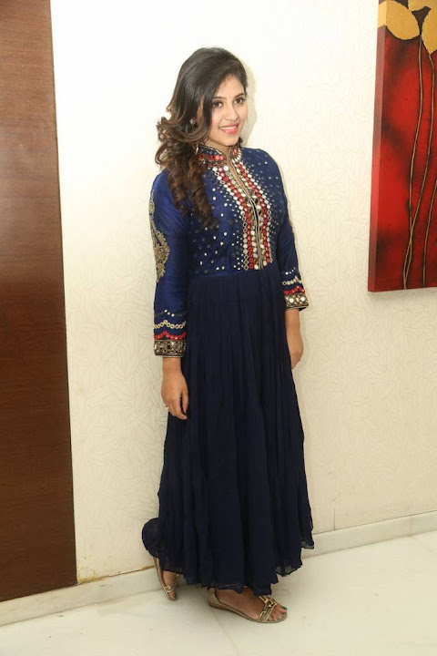 Anjali at Chitrangada Movie Pre Release Function