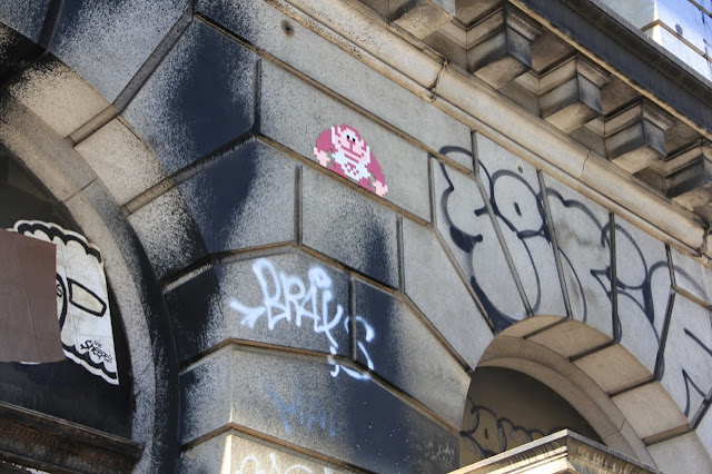 Mosaic Street Art By Space Invader On The Streets Of New York City, USA. 3