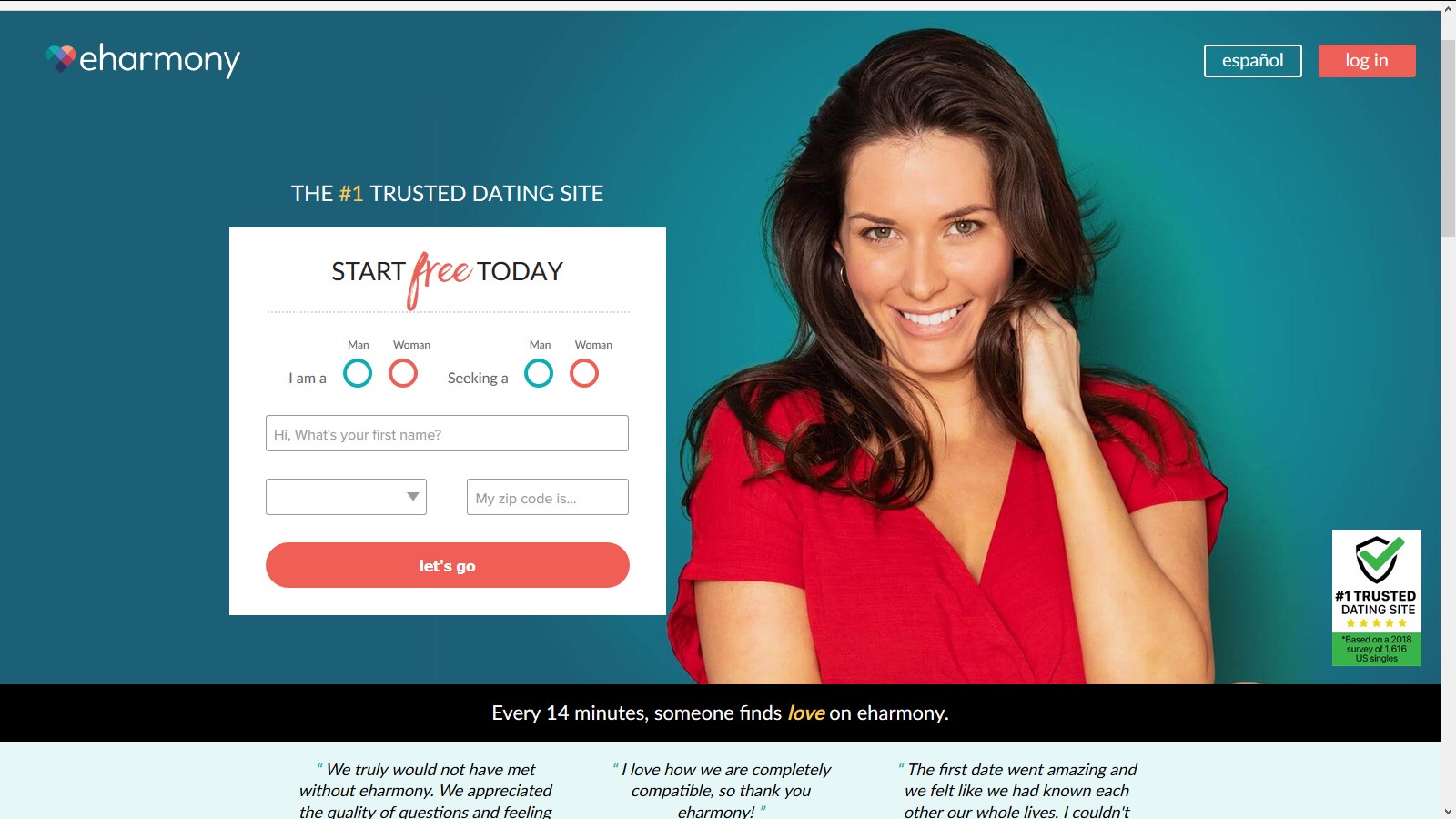 Does eharmony have a free trial Does eharmony have a free trial