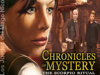 CHRONICLES OF MYSTERY: THE SCORPIO RITUAL - Guía del juego y video guía E