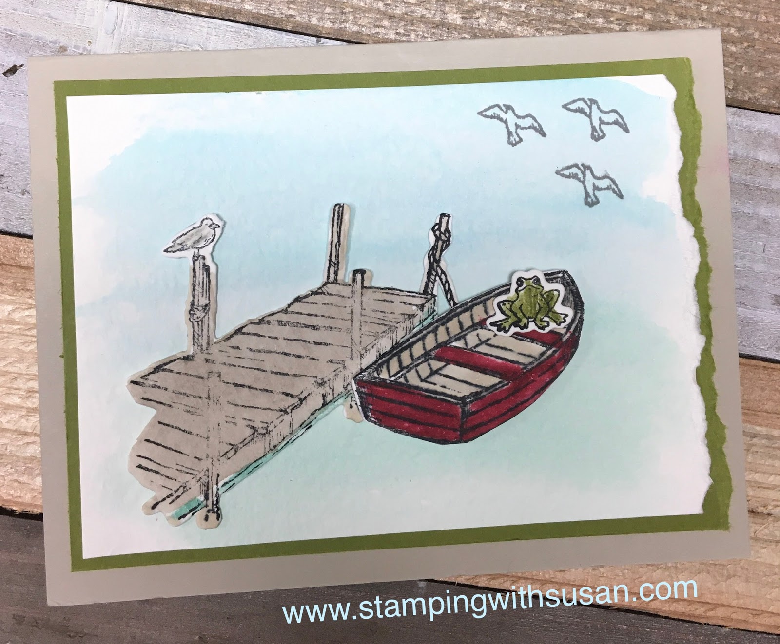 Stamping With Susan: Stampin' Up! By The Dock