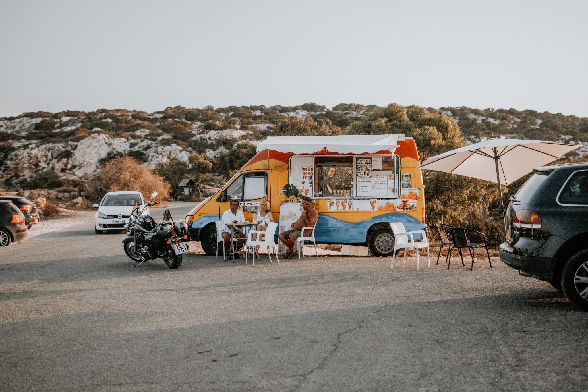 Knajpka na Cape Greco, atrakcje Cypru
