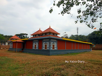 Overview of Shree Krishna temple in Kannur, Kerala