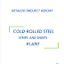 Project Report on Cold Rolling of Steel Strips Plant