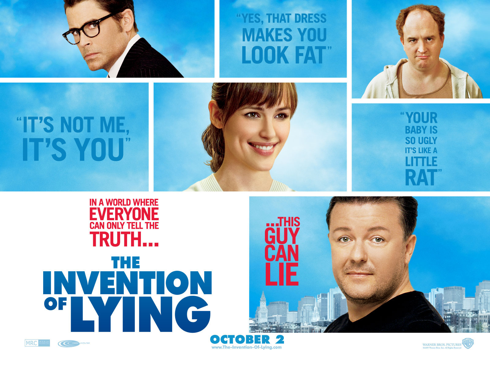 RECENZIJA - The Invention of Lying / Umijeće laganja (2009