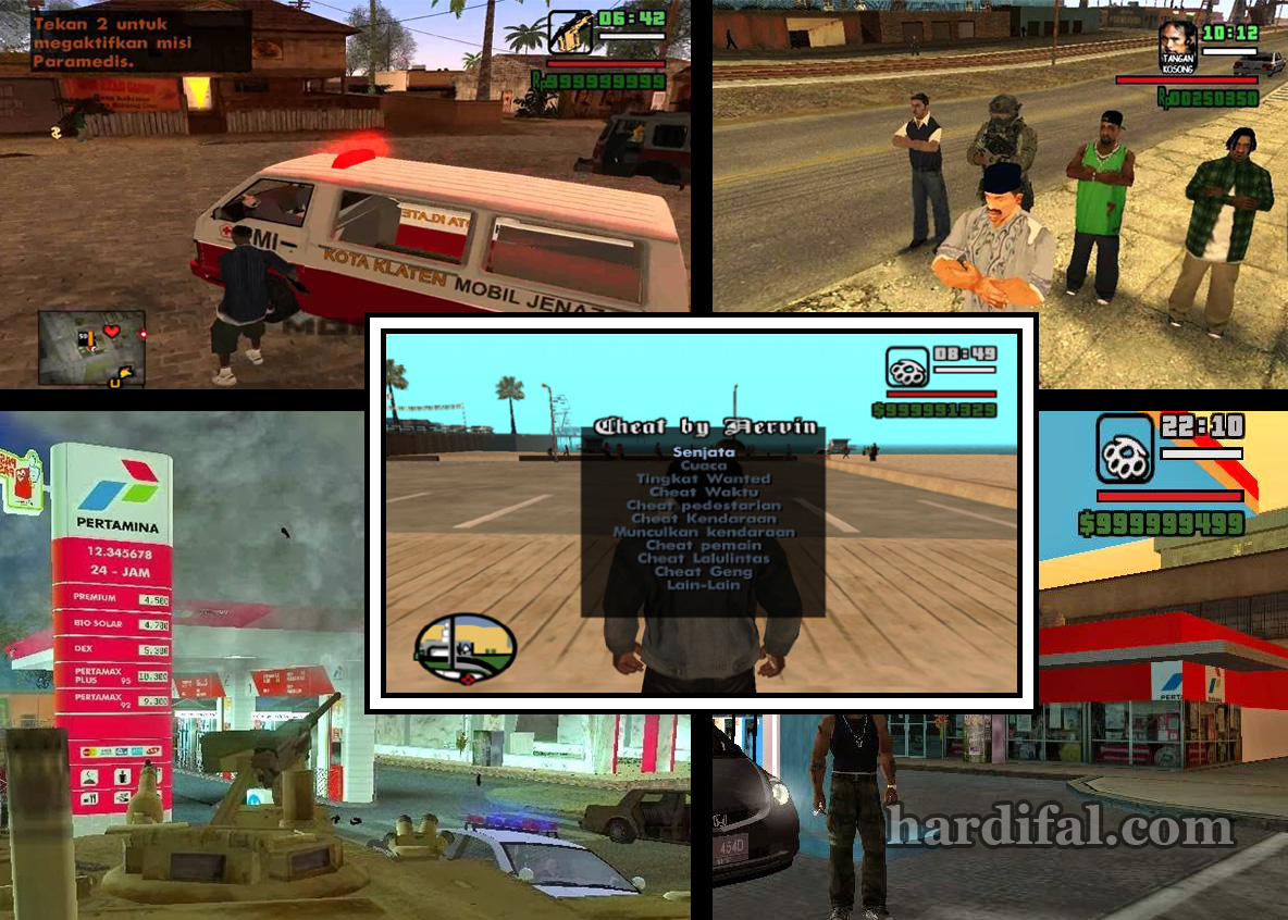 Download GTA San Andreas Extreme Indonesia PC Full Reepack High