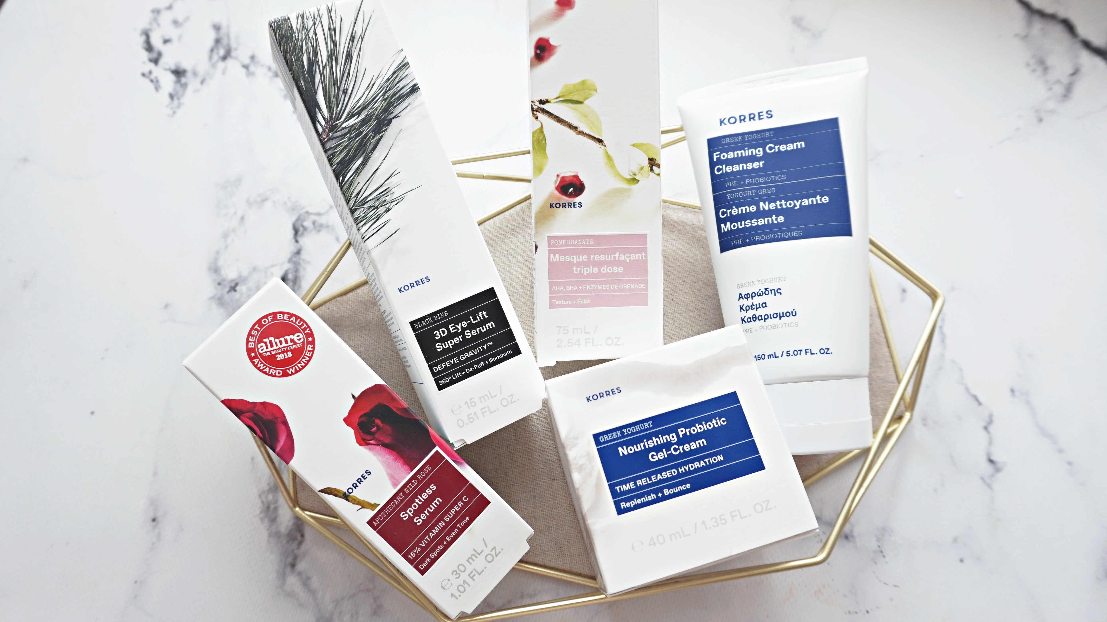 Review KORRES Skincare Collection and Routine* miranda loves