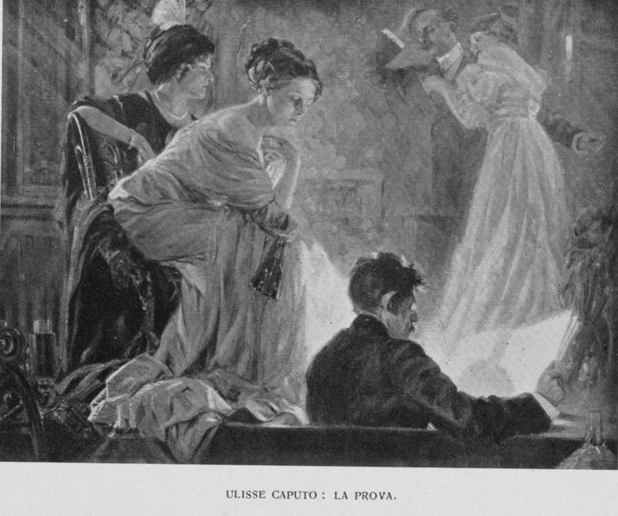 Ulisse CAPUTO (18721948) Catherine La Rose The Poet of Painting