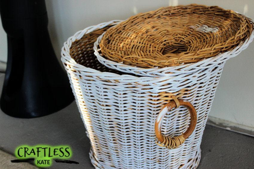 Found This WICKER BASKET...