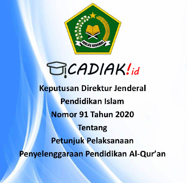 Download Juknis Penyelenggaraan Pendidikan Al Quran No 91 Tahun 2020 Tpq Berita Pendidikan