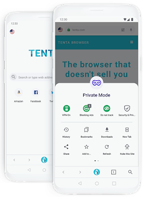 متصفح Tenta Private VPN يتوفر على VPN لهواتف الأندرويد
