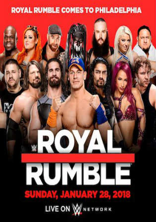 WWE Royal Rumble 2018 PPV WEBRip 700MB 480p x264