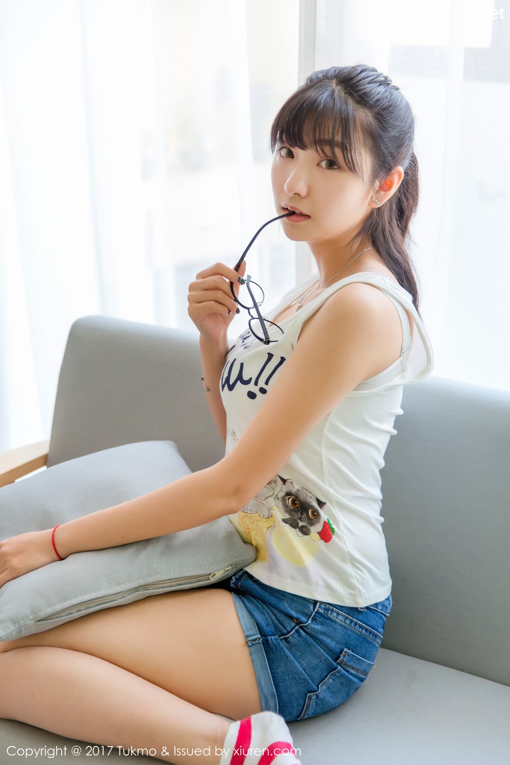 Image-Tukmo-Vol-095-Qiu-Qiu-Model-球球-You-Make-Me-Meow-TruePic.net- Picture-2