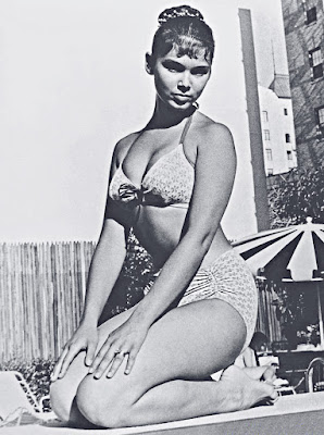 Yvonne Craig bikini photo shoot