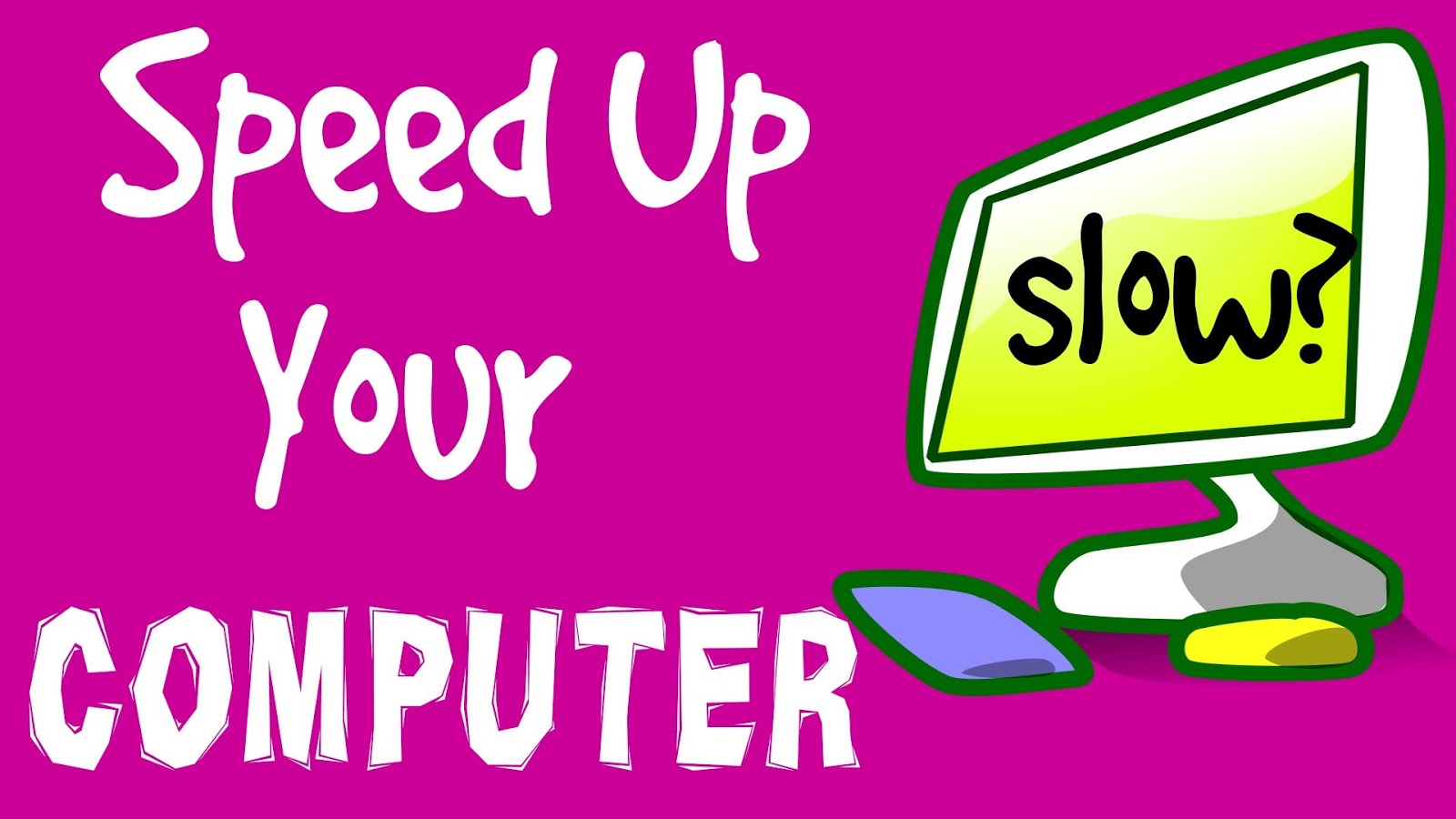 Computer is slow. How to make Laptop faster. Can i use your Computer. Check your Computer Speed.