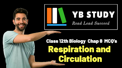 Respiration and Circulation MCQ with Answers