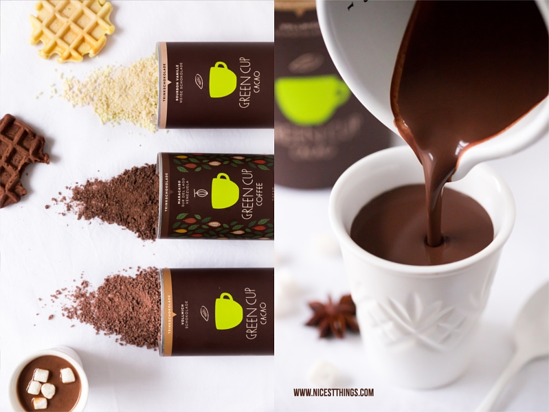 Green Cup Coffee Trinkschokoladen