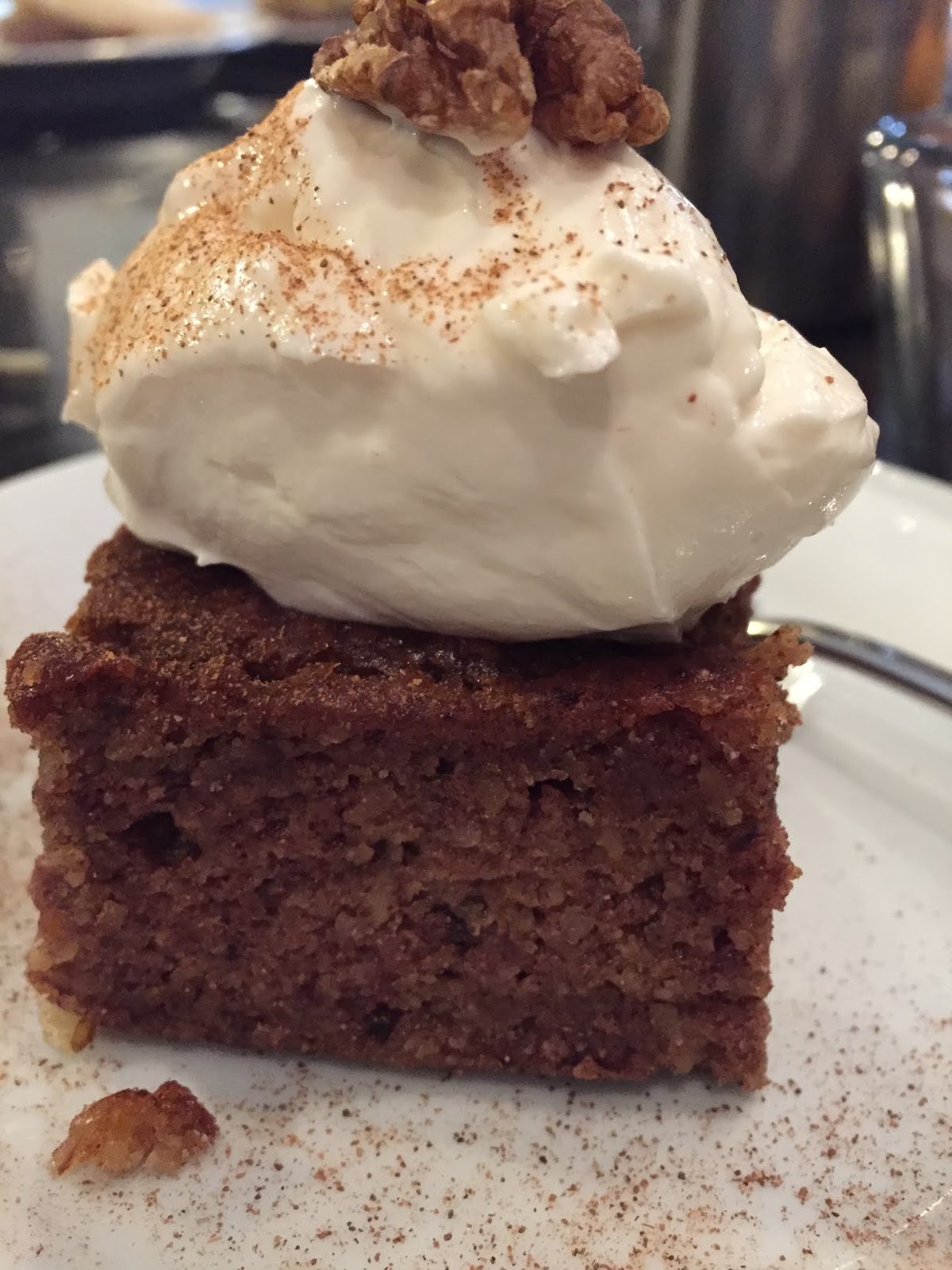 Nutritional Therapy Rocks! 'Caramel' date cake glutenfree refined