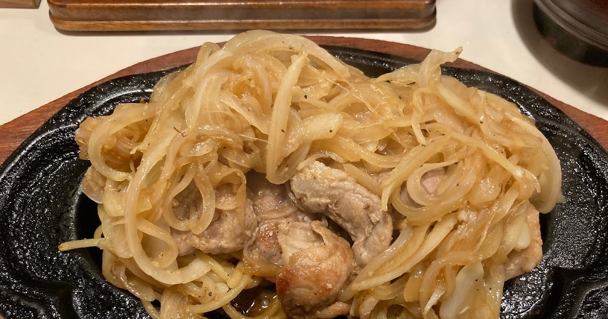 [食記] 孤獨的美食家~白樂キッチン友 洋蔥鐵板豬