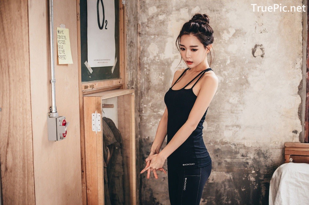 Image Korean Fashion Model - Yoon Ae Ji - Fitness Set Collection - TruePic.net - Picture-44