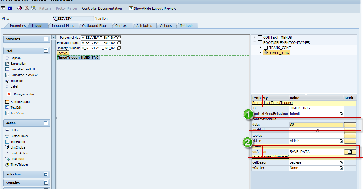 Sap Web Dynpro Demo Program