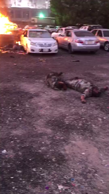 Inilah Video Ledakan Bom Bunuh Diri Di Masjid NABAWI Madinah