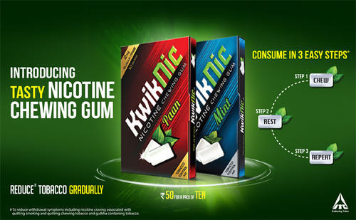 How to get Free Kwik Nicotine GUM @20.