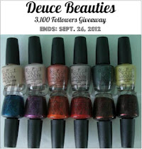 Giveaway: 3,100 Followers feat OPI Germany Collection
