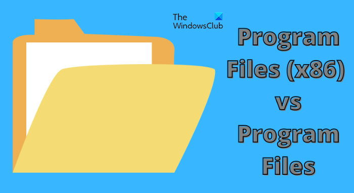 Différence entre les dossiers Program Files (x86) et Program Files