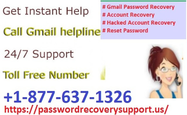 +1-877-637-1326 Gmail Account Recovery Helpline Number 