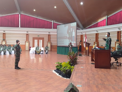 164 Siswa Dikma Pa PK TNI Khusus Tenaga Kesehatan Terima Pembekalan