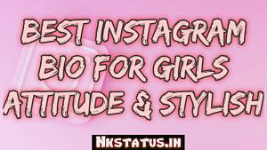BEST Instagram Bio For Girls Attitude & Stylish