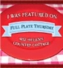 Scratch Made Food! & DIY Homemade Household featured at Full Plate Thursday linkup and blog hop!
