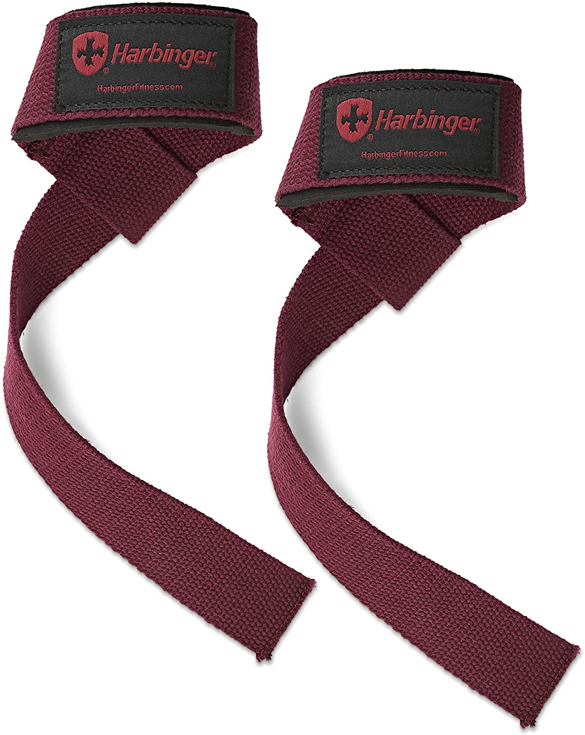 Health and Sport Promotions Harbinger Padded Cotton Lifting Straps