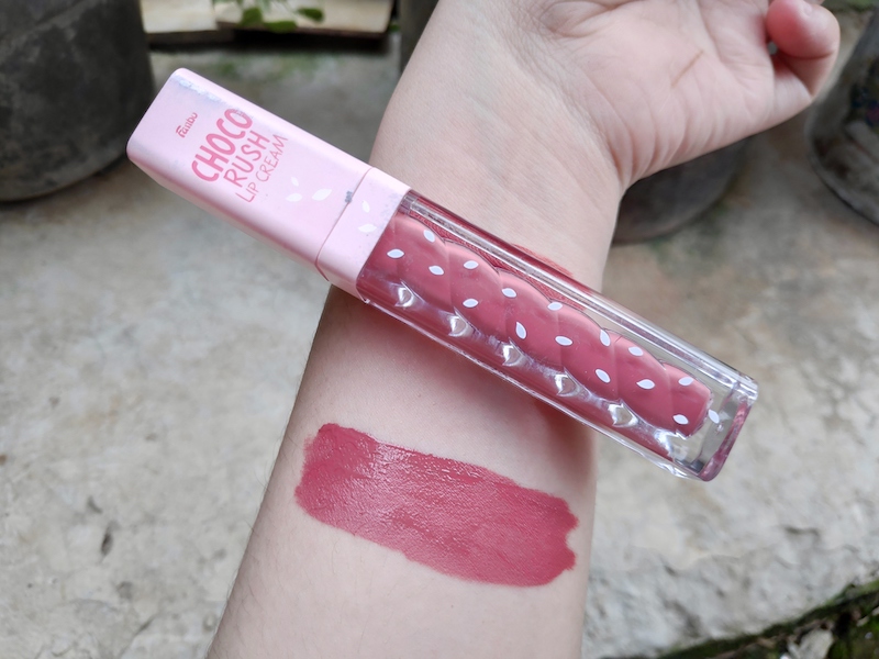 Review Fanbo Choco Rush Lip Cream Kisah Foto