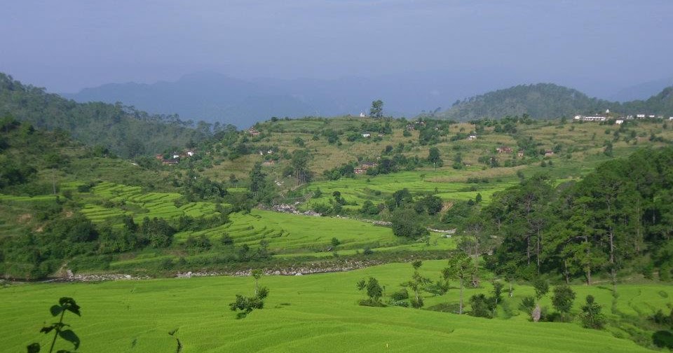 Map Of Dadeldhura District Nepal Dadeldhura District