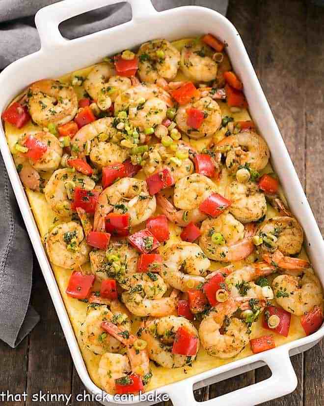√ Cheesy Shrimp and Grits Casserole recipe grits IntaStory