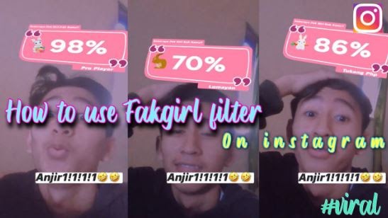 Filter Instagram Fakgirl Dan Cara Mendapatkannya Area Tekno