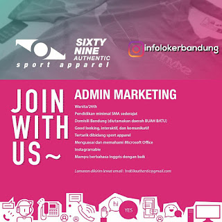 Lowongan Kerja Admin Marketing