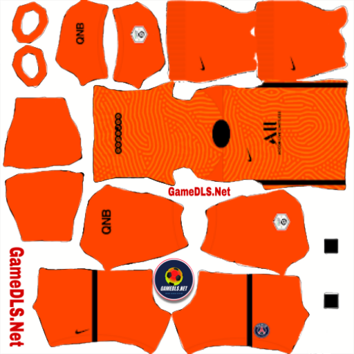 Kit PSG - Paris Saint-Germain 2022 And Logo Dream League Soccer